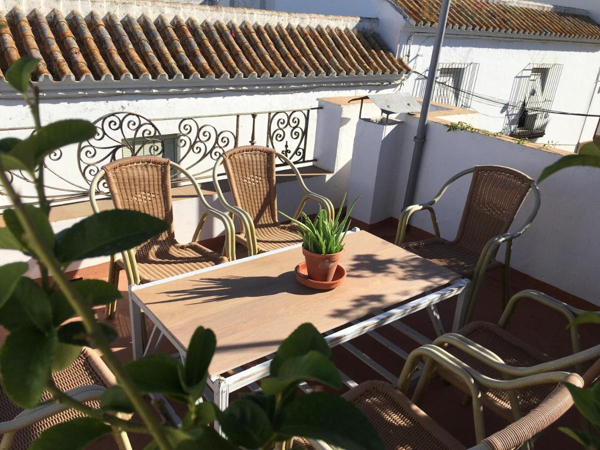 הוילה Casa Leon Blanco Carmona Reformada Centrica Con Chimenea Y Terraza Con Vistas מראה חיצוני תמונה